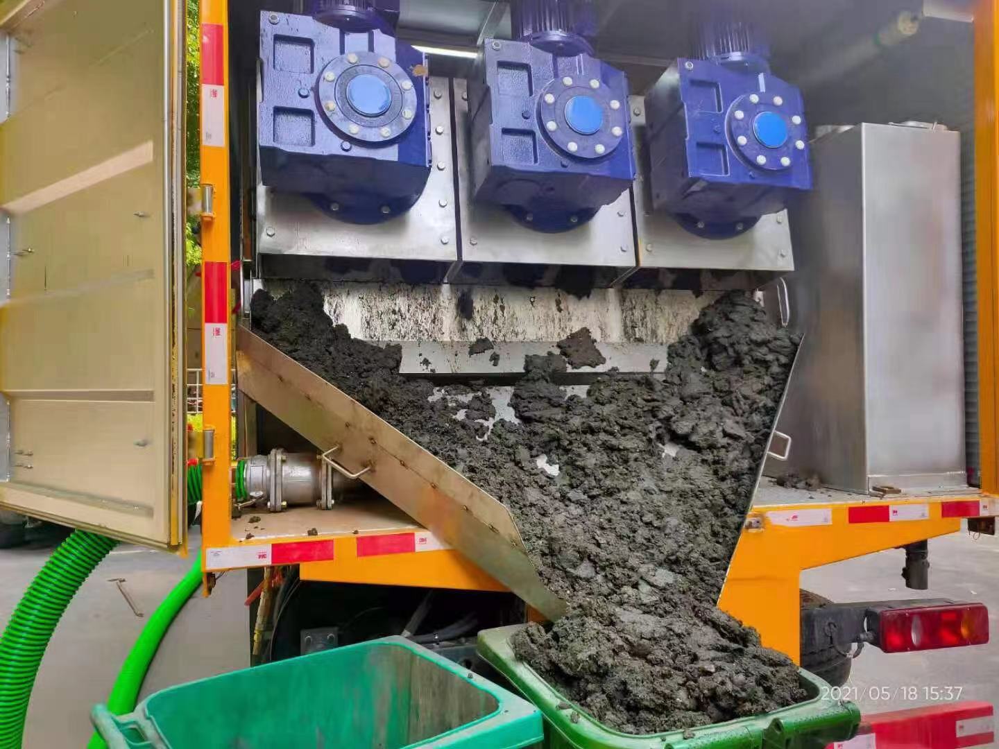 巫山化粪池清掏城市维护站-泥浆净化干湿分离处理